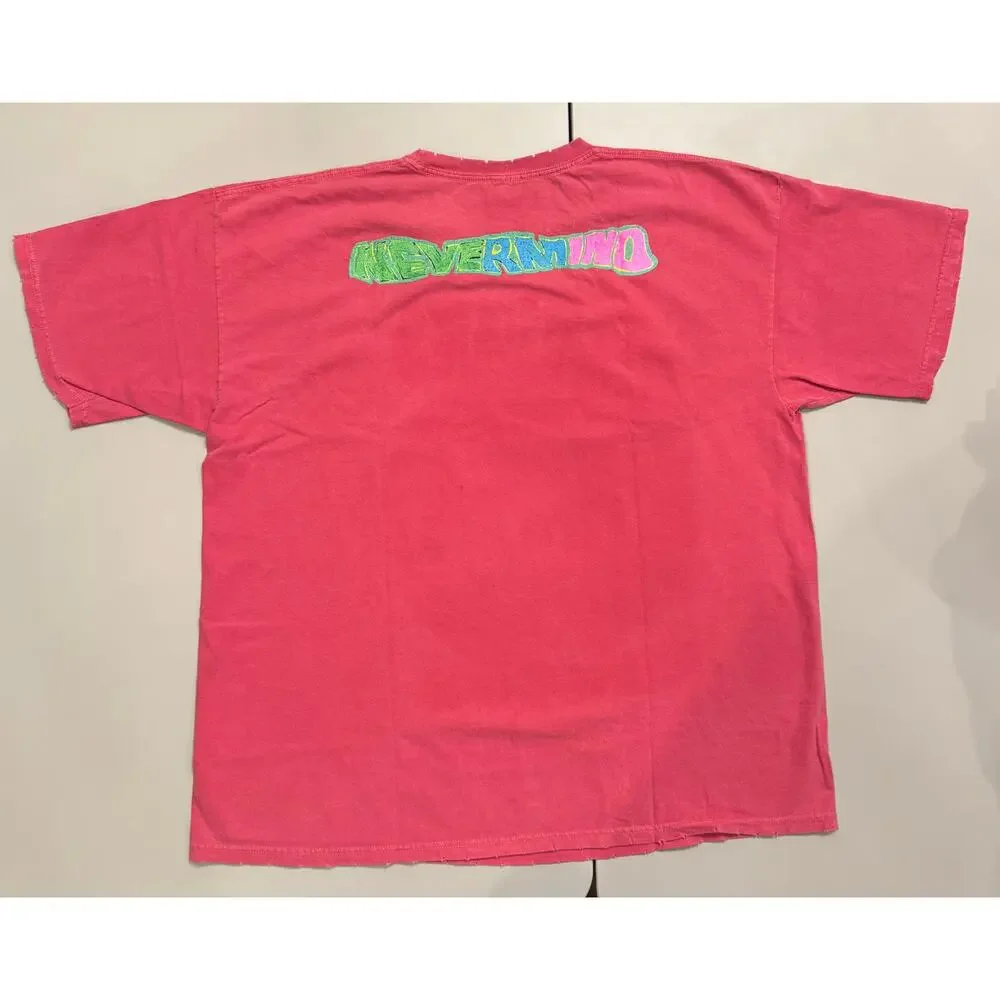 Urban Outfitters Nirvana Distressed Tie-Dye T-Shirt - NWT, L/XL